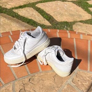 Nike White Air Force 1 Sneakers